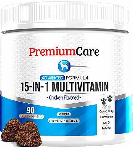 15 In 1 Dog Multivitamin With Glucosamine - Made In USA - Essential Dog ...